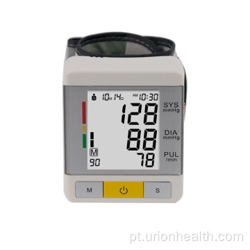Uso médico totalmente automático pulso monitor de pressão arterial de pulso